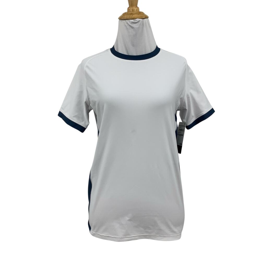 Zella T Shirt Girls XL Extra Large Crew Short Sleeve Performance Ringer Tee